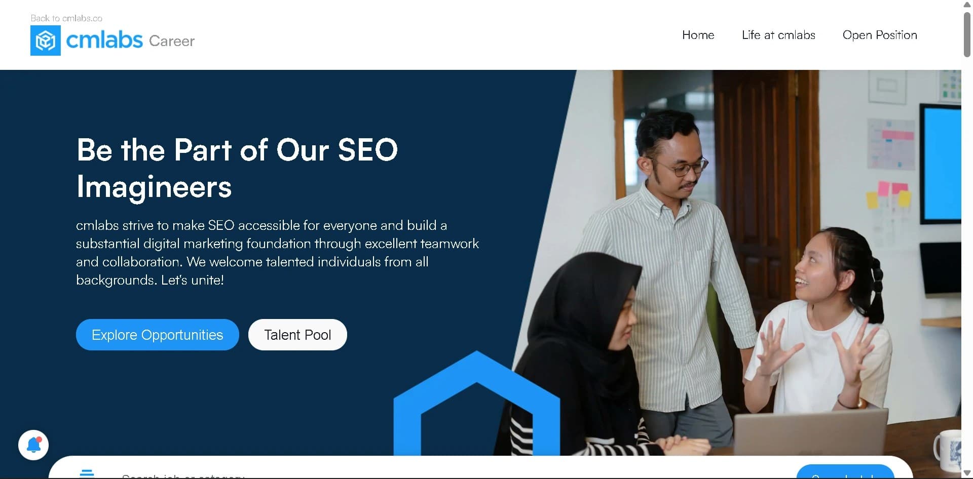 cmlabs Career Mockup